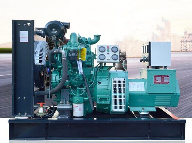 高港全新上柴50kw大型柴油发电机组